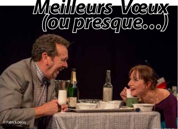 Visuel de Meilleurs vœux (ou presque…) issu du programme du théâtre